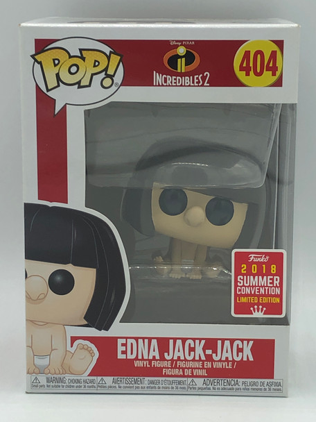 Funko POP! Disney Pixar The Incredibles 2 Edna Jack-Jack #404 Vinyl Figure - (44302)