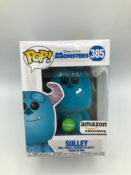 Funko POP! Disney Pixar Monsters, Inc. Sulley (Flocked) #385 Vinyl Figure - (25452)