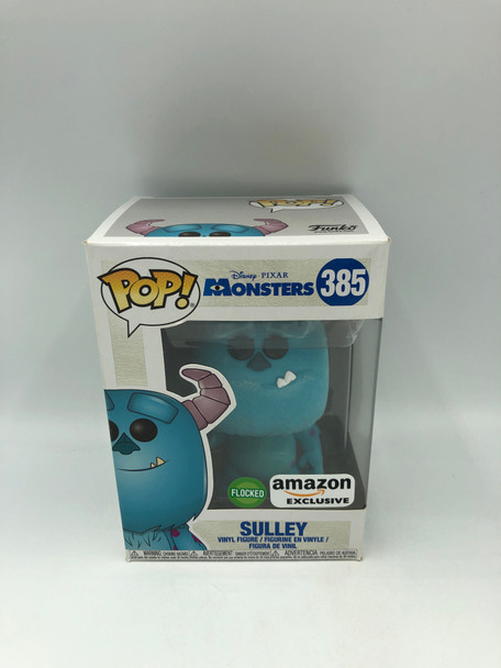 Funko POP! Disney Pixar Monsters, Inc. Sulley (Flocked) #385 Amazon Exclusive - (38937)