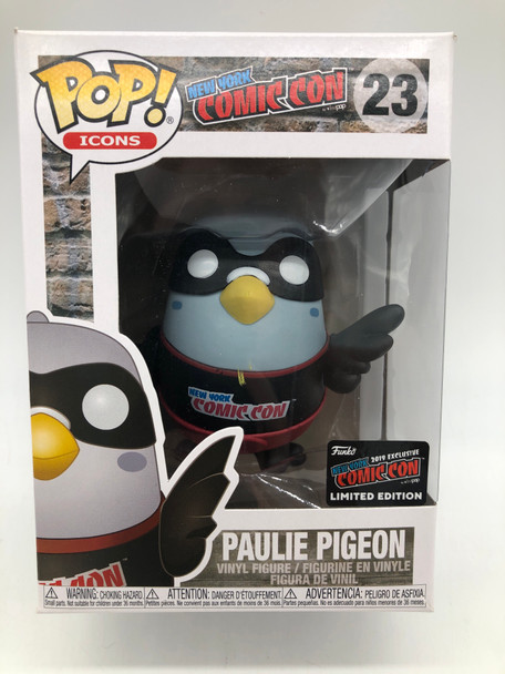 Funko POP! Icons NYCC Paulie Pigeon (Black) #23 Vinyl Figure - (42980)
