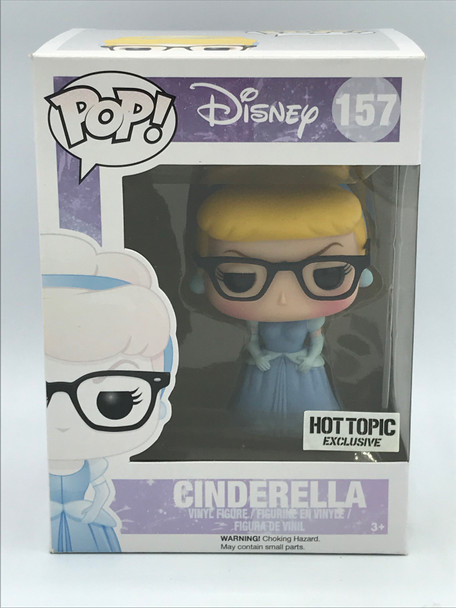 Funko POP! Disney Cinderella (Nerd) #157 Vinyl Figure - (17403)