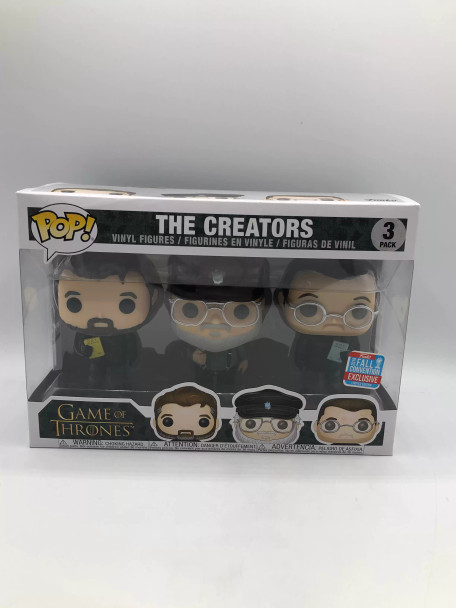 Funko POP! Celebrities Directors Game of Thrones Show Creators Vinyl Figure - (97477)