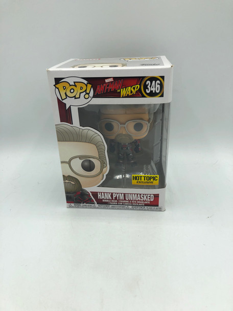 Funko POP! Marvel Ant-Man and the Wasp Hank Pym (Unmasked) #346 Vinyl Figure - (35514)