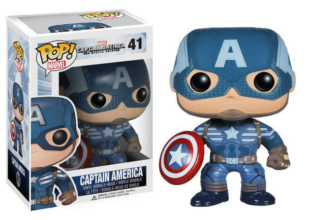 Funko POP! Marvel Captain America: Civil War Captain America #41 Vinyl Figure