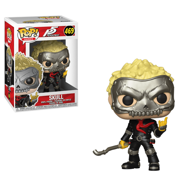Funko POP! Games Persona 5 Skull #469 Vinyl Figure