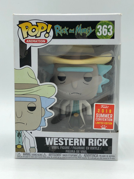 Funko POP! Animation Rick and Morty Western Rick #363 Vinyl Figure - (29596)