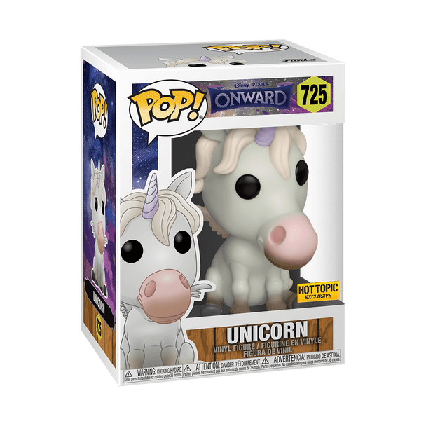 Funko POP! Disney Pixar Onward Unicorn #725 Hot Topic Exclusive Vinyl Figure