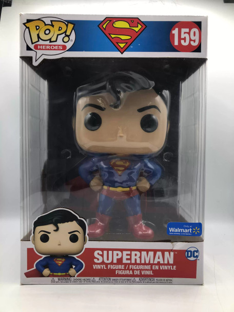 Funko POP! Heroes (DC Comics) Superman (Supersized) #159 Supersized Vinyl Figure - (99378)