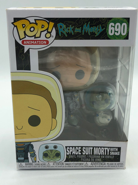 Funko POP! Animation Rick and Morty Space Suit Morty with Snake #690 - (48048)