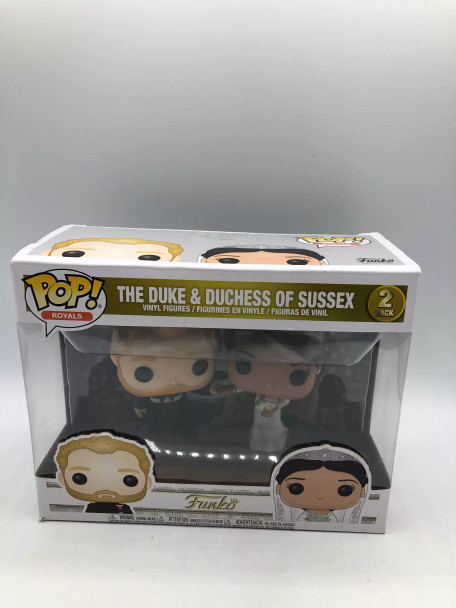 Funko POP! Icons The Royal Family The Duke and Duchess of Sussex Vinyl Figure - (100695)