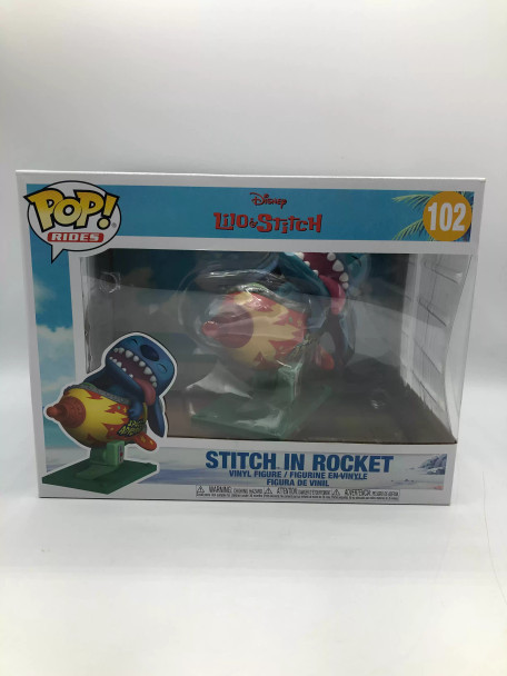 Funko POP! Disney Lilo & Stitch Stitch in Rocket #102 Vinyl Figure - (100809)