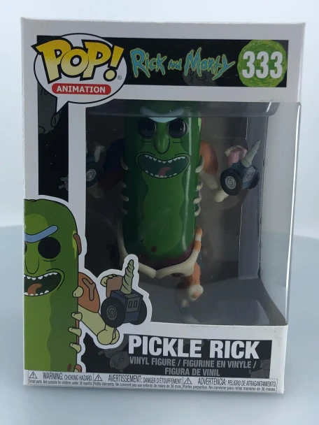 Funko POP! Animation Rick and Morty Pickle Rick #333 Vinyl Figure - (98335)