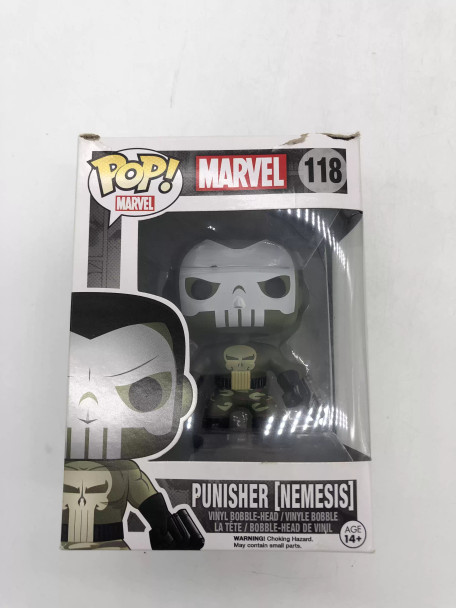 Funko POP! Marvel Punisher (Nemesis) #118 Vinyl Figure - (48895)