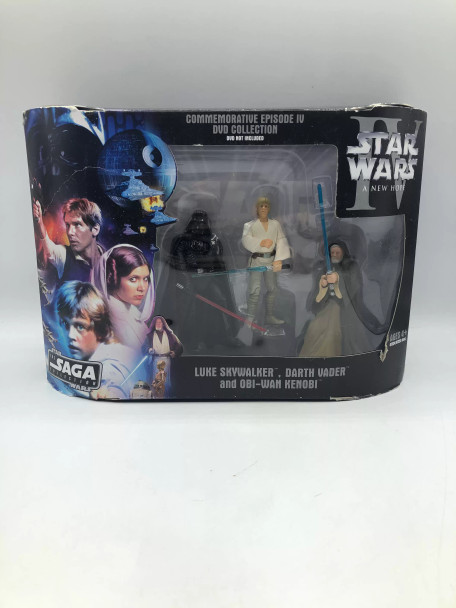 Star Wars DVD/Blu-Ray Set LUKE, Darth Vader & Obi-Wan Kenobi DVD - (104466)