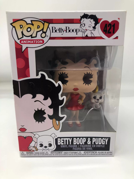 Funko POP! Animation Betty Boop & Pudgy #421 Vinyl Figure - (107202)