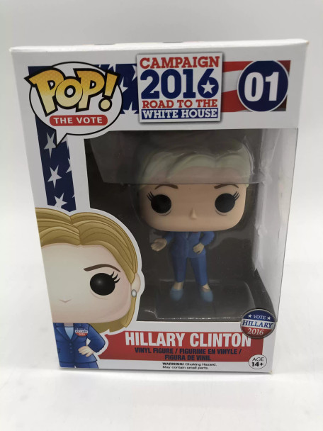 Funko POP! Celebrities The Vote Hillary Clinton #1 Vinyl Figure - (49936)