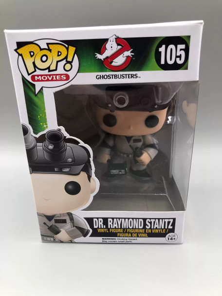 Funko POP! Movies Ghostbusters Dr. Raymond Stantz #105 Vinyl Figure - (111645)