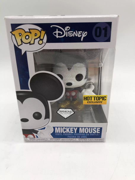 Funko POP! Disney Mickey Mouse & Friends Mickey Mouse (Diamond Glitter) #1 - (49916)