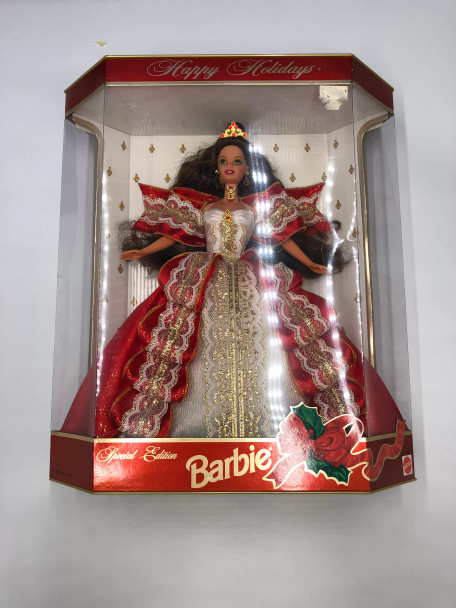 Happy Holidays Barbie (Brunette) 1997 Doll - (110012)