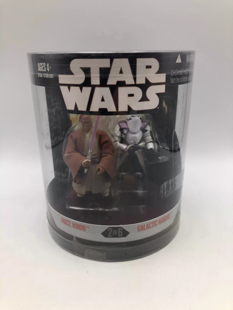 Star Wars 30th Anniversary Battle Packs Order 66: Mace Windu & Galactic Marine - (111617)