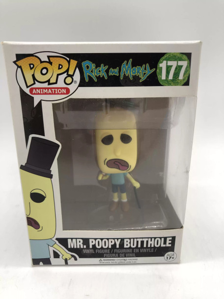 Funko POP! Animation Rick and Morty Mr. Poopy Butthole #177 Vinyl Figure - (50007)