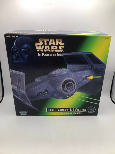 Star Wars Power of the Force (POTF) Green Card Darth Vader's Tie Fighter Vehicle - (110955)