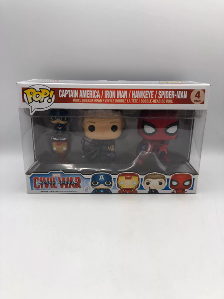 Captain America / Iron Man / Hawkeye / Spider-Man - 4 Pack (Multipack) - (110187)