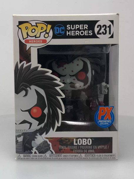 Funko POP! Heroes (DC Comics) DC Super Heroes Lobo (Bloody) #231 Vinyl Figure - (110466)