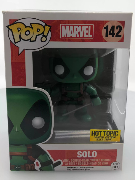 Funko POP! Marvel Deadpool Solo (Green) #142 Vinyl Figure - (110405)