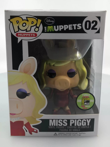 Funko POP! Muppets Miss Piggy (Metallic) #2 Vinyl Figure - (110362)