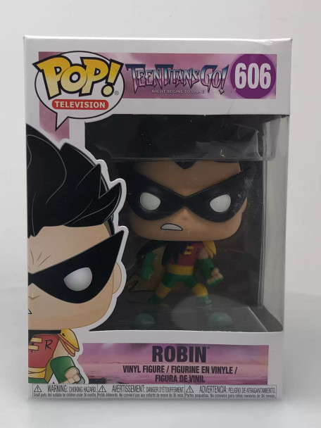 Funko POP! Television DC Teen Titans Go! Robin #606 Vinyl Figure - (110553)