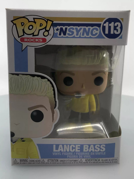 Funko POP! Rocks NSYNC Lance Bass #113 Vinyl Figure - (110230)