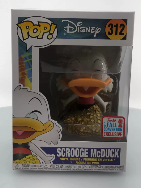 Funko POP! Disney DuckTales Scrooge McDuck with gold #312 Vinyl Figure - (110127)