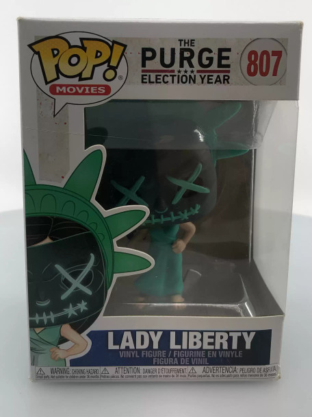 Funko POP! Movies The Purge Lady Liberty #807 Vinyl Figure - (110141)