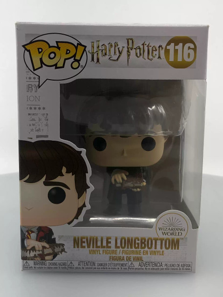 Funko POP! Harry Potter Neville Longbottom with Monster Book #116 Vinyl Figure - (110130)