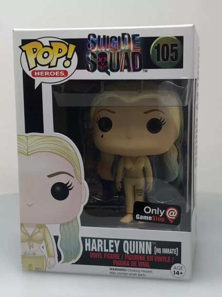 Funko POP! Heroes (DC Comics) Suicide Squad Harley Quinn Inmate #105 - (112087)