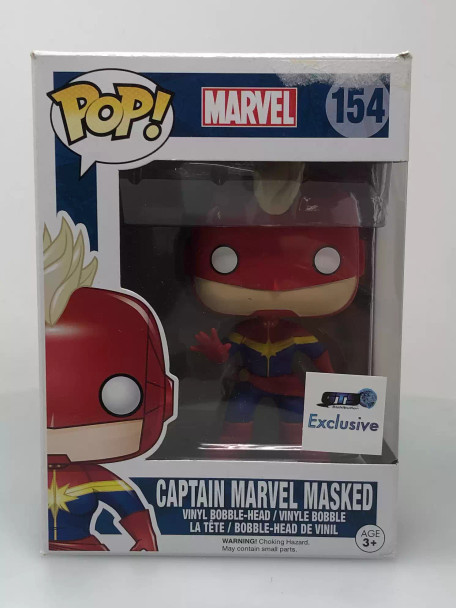 Funko POP! Captain Marvel (Masked) #154 Vinyl Figure - (112105)