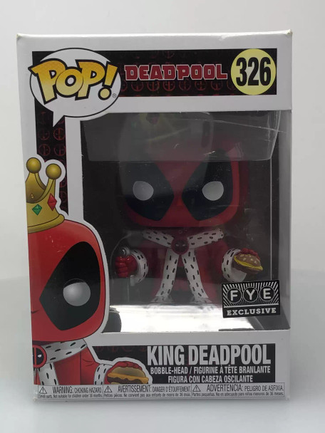 Funko POP! Marvel King Deadpool #326 Vinyl Figure - (111978)