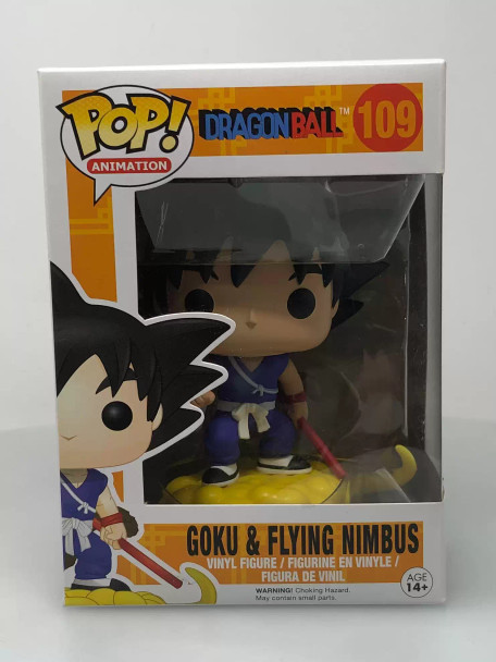 Funko POP! Animation Anime Dragon Ball Goku with Flying Nimbus #109 Vinyl Figure - (111945)