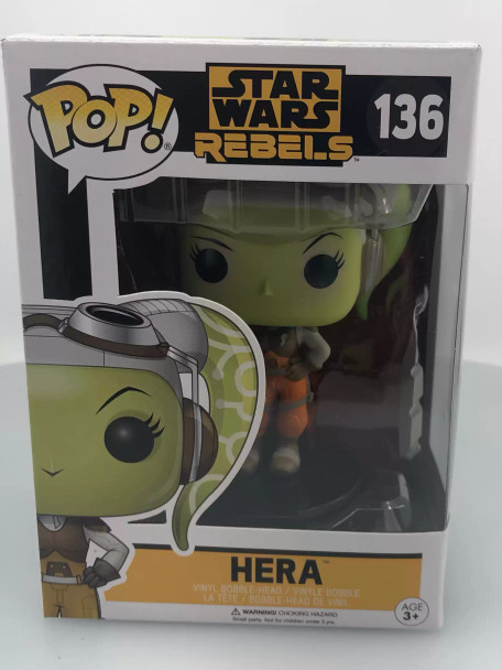 Funko POP! Star Wars Rebels Hera #136 Vinyl Figure - (111877)