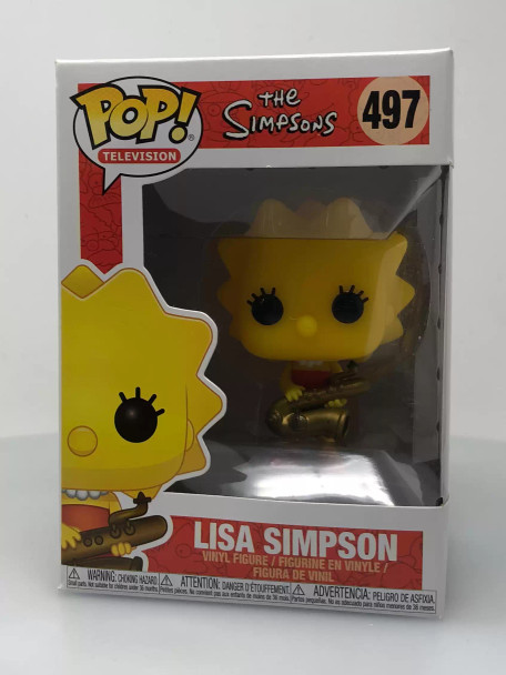 Funko POP! Television Animation The Simpsons Lisa Simpson #497 Vinyl Figure - (112610)