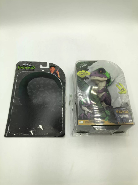 WowWee Fingerlings Untamed Raptor Razor (Purple) Interactive Toy - (114465)