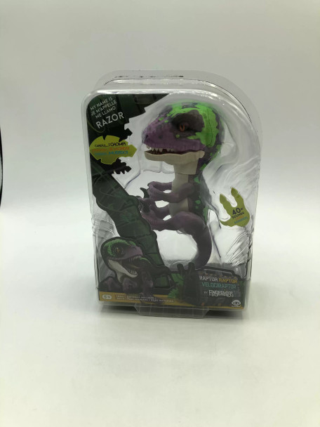 WowWee Fingerlings Untamed Raptor Razor (Purple) Interactive Toy - (114466)