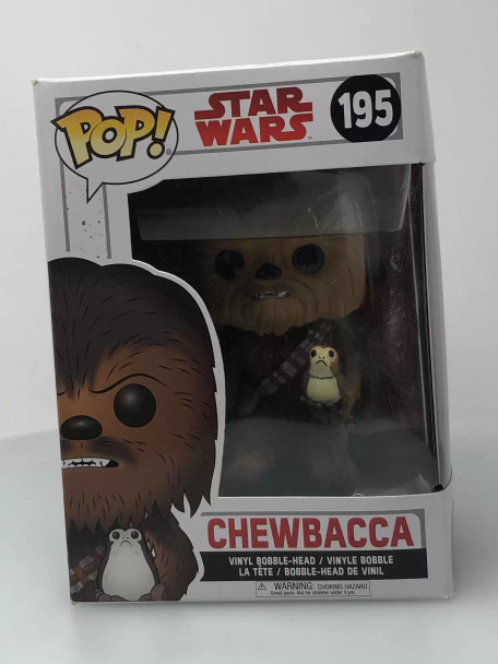 Funko POP! Star Wars The Last Jedi Chewbacca with Porgs #195 Vinyl Figure - (114400)