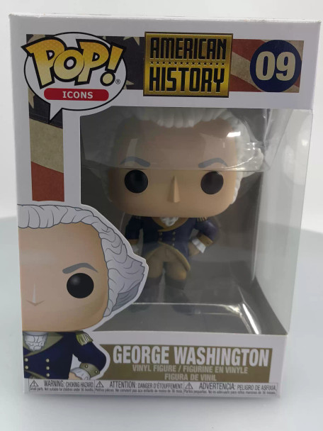 Funko POP! Icons American History George Washington #9 Vinyl Figure - (114401)