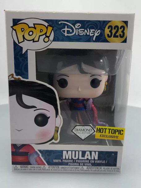 Funko POP! Disney Mulan (Diamond Glitter) #323 Vinyl Figure - (114352)