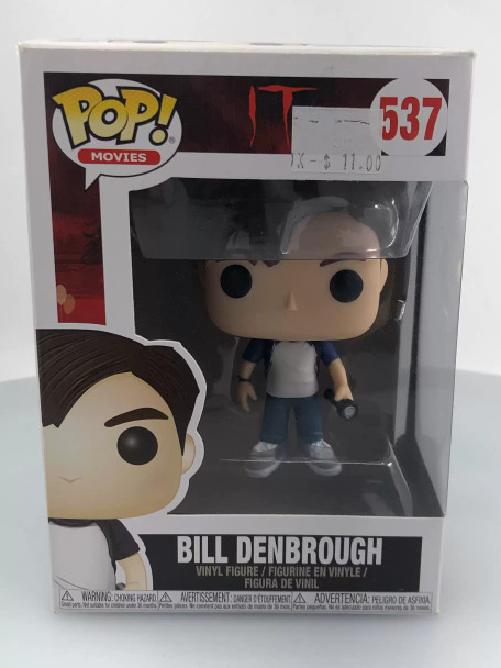 Funko POP! Movies IT Bill Denbrough with Flashlight #537 Vinyl Figure - (114351)