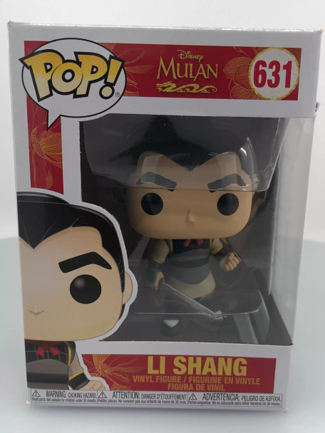 Funko POP! Disney Mulan Li Shang #631 Vinyl Figure - (111547)