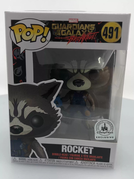 Funko POP! Marvel Guardians of the Galaxy Rocket (Mission Breakout) #491 - (111408)