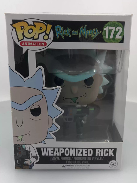 Funko POP! Animation Rick and Morty Weaponized Rick #172 Vinyl Figure - (112207)